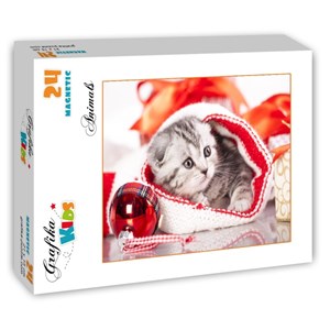 Grafika Kids (01129) - "Christmas Kitten" - 24 pezzi