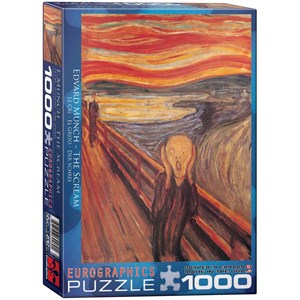 Eurographics (6000-4489) - Edvard Munch: "The Scream" - 1000 pezzi