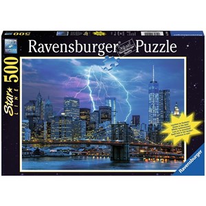 Ravensburger (14909) - "Lightning over New York" - 500 pezzi