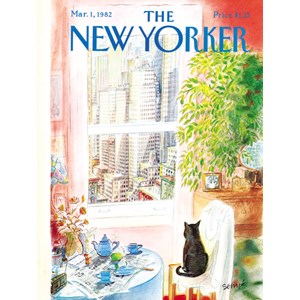 New York Puzzle Co (NPZNY1708) - "Cat's Eye View" - 1000 pezzi