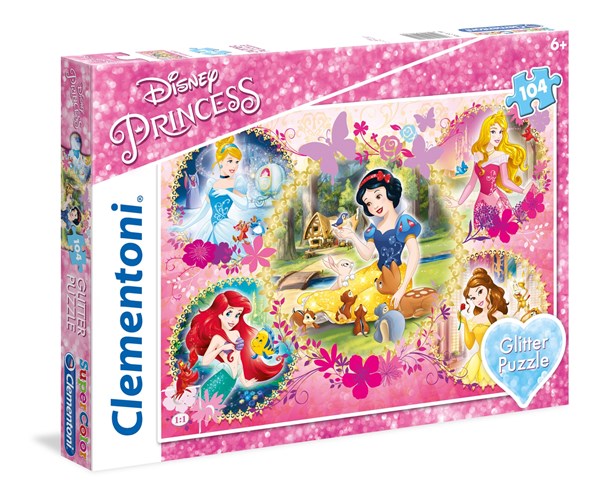 Clementoni (20134) - "Disney Princess" - 104 pezzi