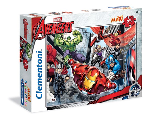 Clementoni (24036) - "Avengers" - 24 pezzi