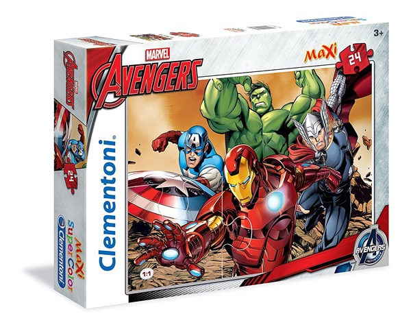Clementoni (24037) - "Avengers" - 24 pezzi
