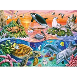 Ravensburger (10681) - "Beautiful Ocean" - 100 pezzi