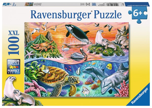 Ravensburger (10681) - "Beautiful Ocean" - 100 pezzi