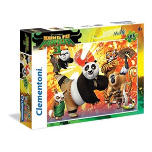 Clementoni (27959) - "Kung Fu Panda 3" - 104 pezzi