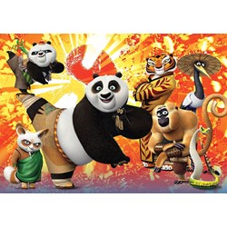 Clementoni (27959) - "Kung Fu Panda 3" - 104 pezzi
