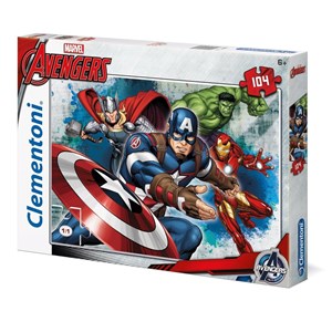 Clementoni (27973) - "Marvel Avengers" - 104 pezzi