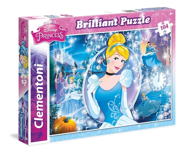 Clementoni (20132) - "Disney Princess" - 104 pezzi