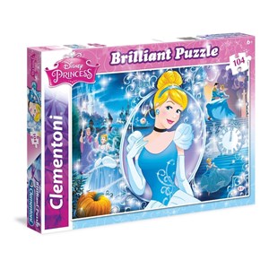 Clementoni (20132) - "Disney Princess" - 104 pezzi