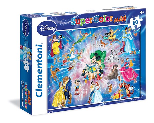Clementoni (26407) - "Disney" - 60 pezzi