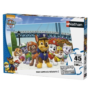 Nathan (86463) - "Paw Patrol" - 45 pezzi