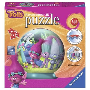 Ravensburger (12197) - "Trolls" - 72 pezzi