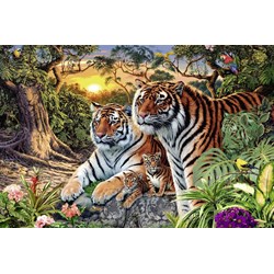 Ravensburger (17072) - "Hidden Tigers" - 3000 pezzi