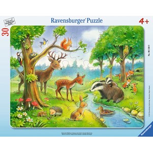 Ravensburger (06138) - "Animals" - 30 pezzi