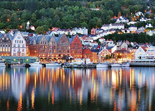 1000 pezzi OVP Trondheim collage rarità Norvegia RAVENSBURGER Puzzle 