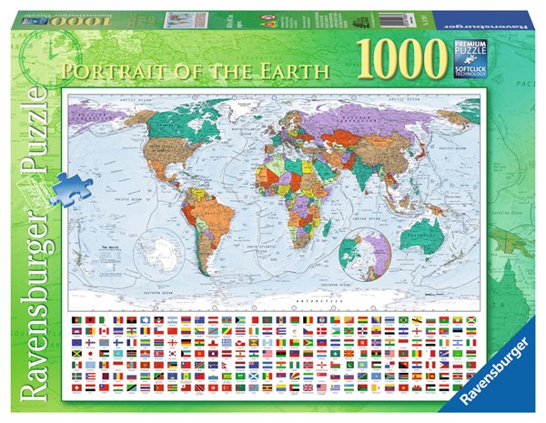 Ravensburger (19288) - "Portrait of the Earth" - 1000 pezzi