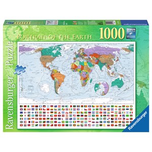 Ravensburger (19288) - "Portrait of the Earth" - 1000 pezzi