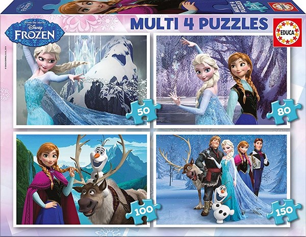 Educa (16173) - "Frozen" - 50 80 100 150 pezzi