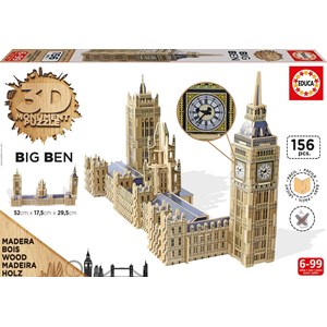 Educa (16971) - "Big Ben & Parliament" - 156 pezzi