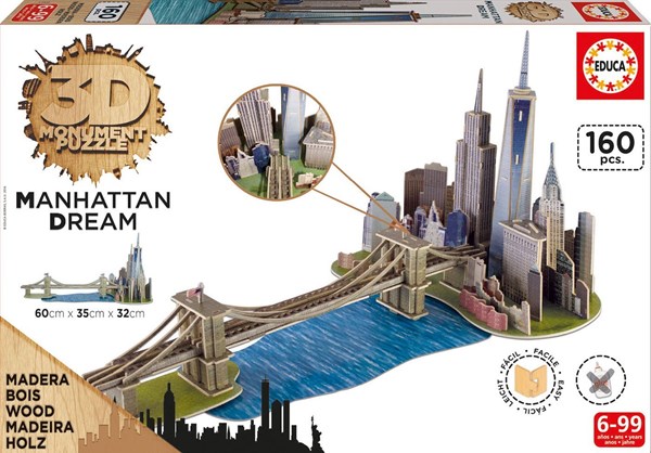 Educa (17000) - "Brooklyn Bridge, Manhattan Dream" - 160 pezzi