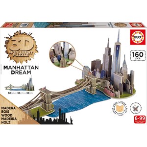 Educa (17000) - "Brooklyn Bridge, Manhattan Dream" - 160 pezzi