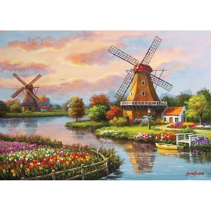 Art Puzzle (4354) - "Windmills" - 1000 pezzi