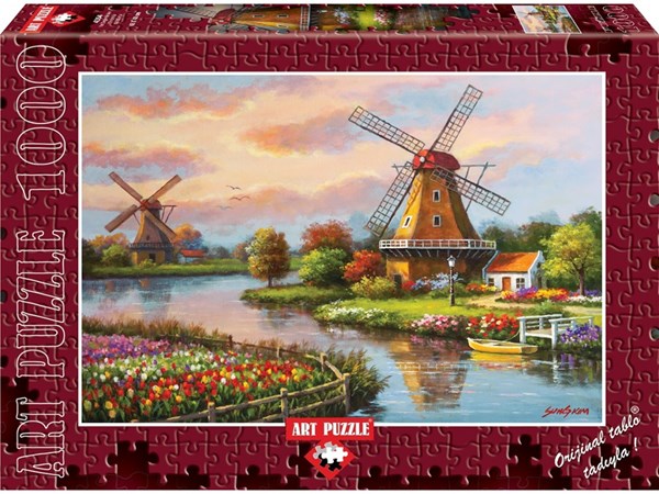 Art Puzzle (4354) - "Windmills" - 1000 pezzi