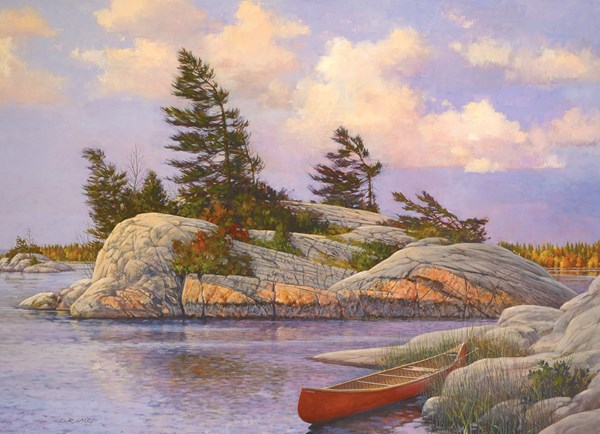 Cobble Hill (51014) - Douglas Laird: "Red Canoe" - 1000 pezzi
