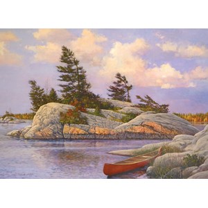 Cobble Hill (51014) - Douglas Laird: "Red Canoe" - 1000 pezzi