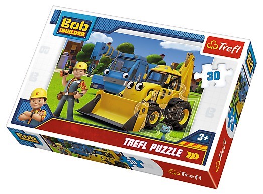 Trefl (18214) - "Bob The Builder" - 30 pezzi