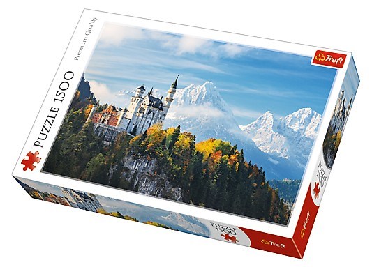 Trefl (26133) - "Bawarian Alps, Neuschwanstein Castle" - 1500 pezzi