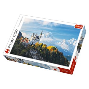 Trefl (26133) - "Bawarian Alps, Neuschwanstein Castle" - 1500 pezzi