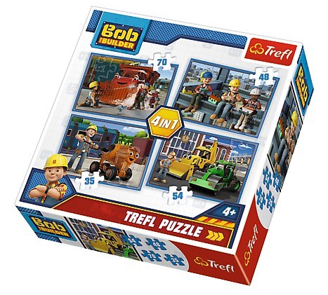 Trefl (34270) - "Bob The Builder" - 35 48 54 70 pezzi
