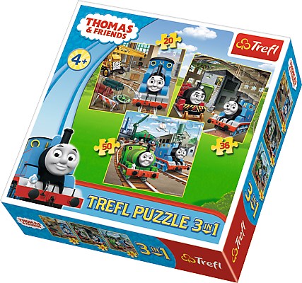 Trefl (34821) - "Thomas & Friends" - 20 36 50 pezzi