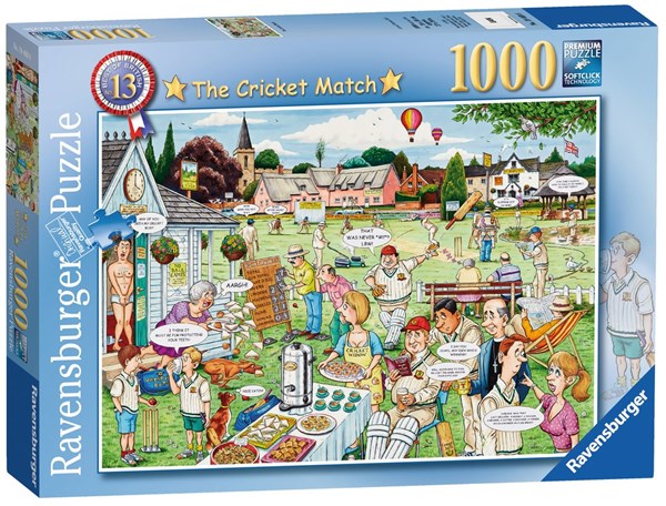 Ravensburger (19469) - "The Cricket Match" - 1000 pezzi