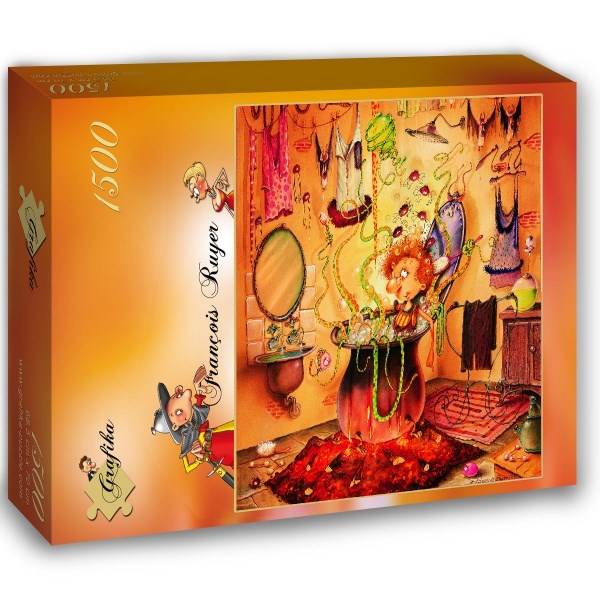 Grafika (02149) - François Ruyer: "The Witch" - 1500 pezzi