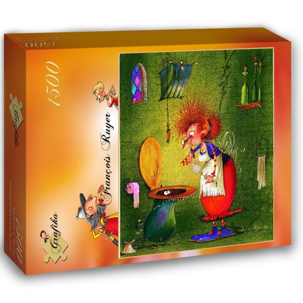 Grafika (02151) - François Ruyer: "The Witch" - 1500 pezzi