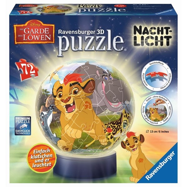 Ravensburger (11815) - "Lion Guard" - 72 pezzi