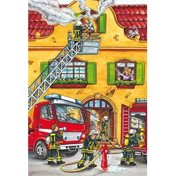 Schmidt Spiele (56215) - "Fire Brigade and Police" - 24 pezzi