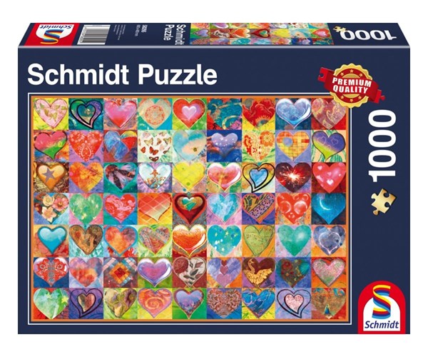 Schmidt Spiele (58295) - "Heart To Heart" - 1000 pezzi