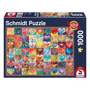 Schmidt Spiele (58295) - "Heart To Heart" - 1000 pezzi