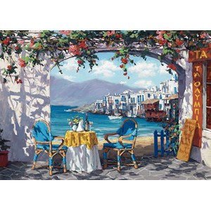 Schmidt Spiele (59396) - Sam Park: "Rendez-vous at Mykonos" - 1000 pezzi