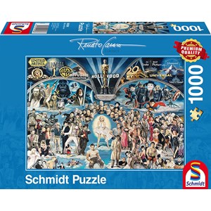 Schmidt Spiele (59398) - Renato Casaro: "Hollywood" - 1000 pezzi