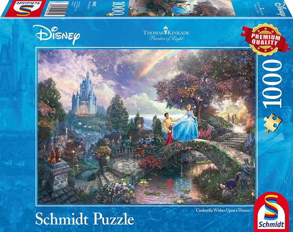 Schmidt Spiele (59472) - Thomas Kinkade: "Cinderella" - 1000 pezzi
