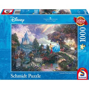 Schmidt Spiele (59472) - Thomas Kinkade: "Cinderella" - 1000 pezzi