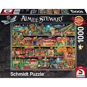 Schmidt Spiele (59376) - Aimee Stewart: "Wonderful World of Toys" - 1000 pezzi