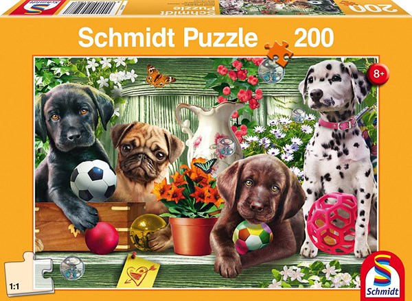 Schmidt Spiele (56198) - "Playful Dog" - 200 pezzi