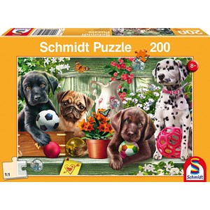 Schmidt Spiele (56198) - "Playful Dog" - 200 pezzi