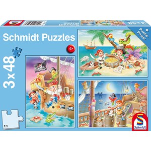 Schmidt Spiele (56223) - "Pirates" - 48 pezzi